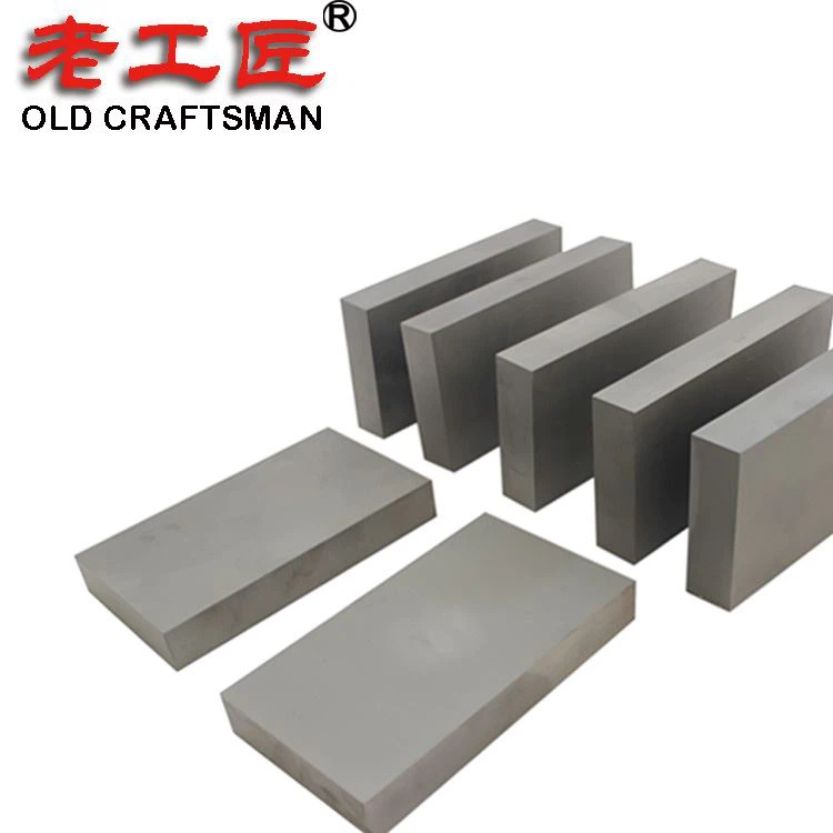 Carbide plates for stamping dies